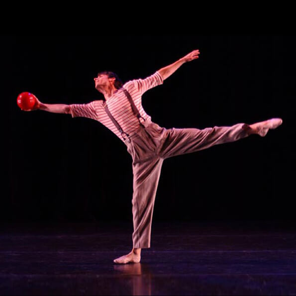 Peter Davison dance with objects